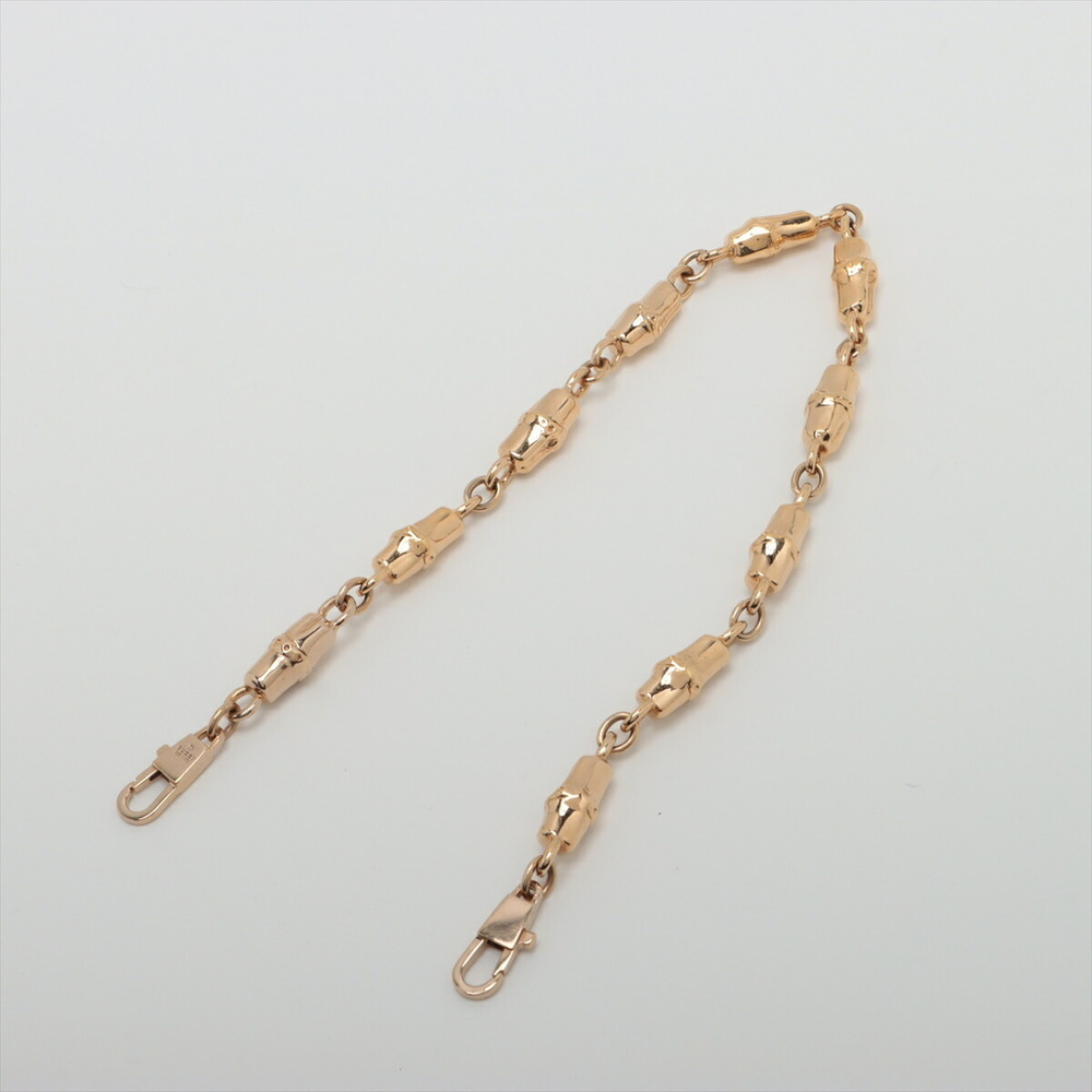 Gucci Horsebit Beaded Chain Shoulder Bag Blue Crocodile - Picture 5 of 8